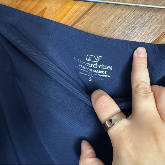 Vineyard Vine Navy Blue Skirt with Stripes Size Small - Picture 3 of 5